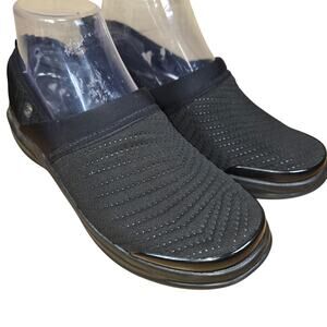 Bzees Coco Black Slip On Washable Shoes Cushioned Walking Womens Size 6.5 M